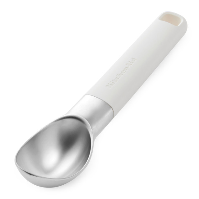 KitchenAid Classic Ice Cream Scoop - Porcelain White