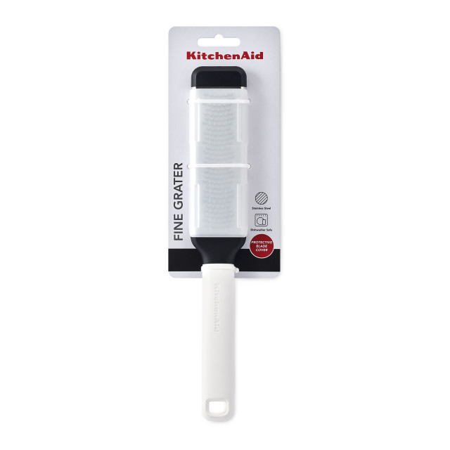 KitchenAid Classic Fine Etched Grater - Porcelain White