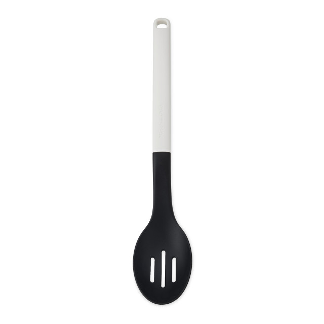 KitchenAid Classic Slotted Spoon - Porcelain White