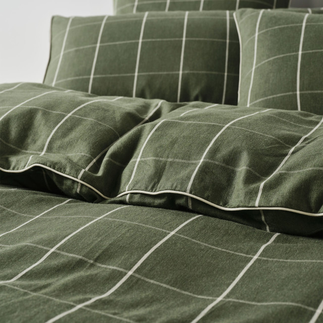 Linen House Atrium Forest Duvet Cover Set - King