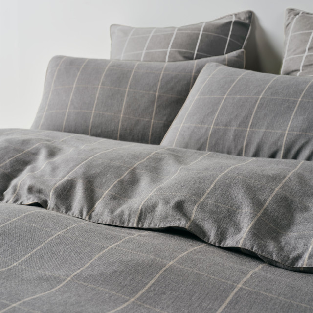 Linen House Atrium Shadow Duvet Cover Set - King