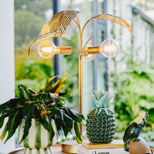Humble & Mash Queen Palm Table Lamp