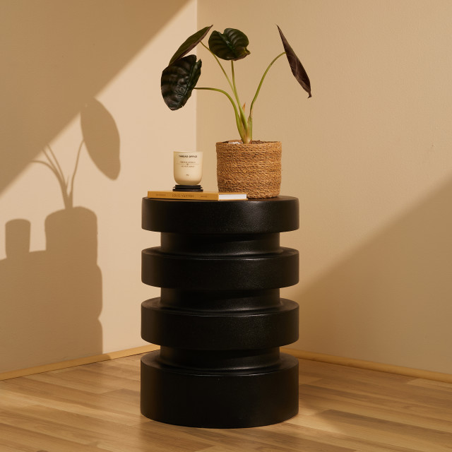 Humble & Mash Black Castle Side Table