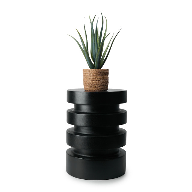 Humble & Mash Black Castle Side Table