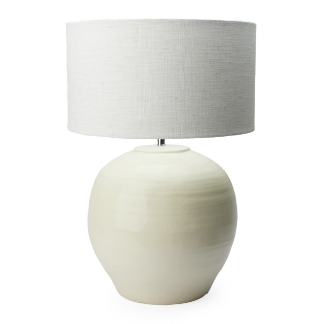 Humble & Mash Beacon Ceramic Table Lamp - White