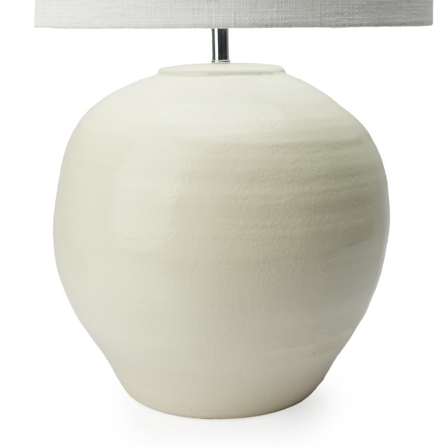Humble & Mash Beacon Ceramic Table Lamp - White