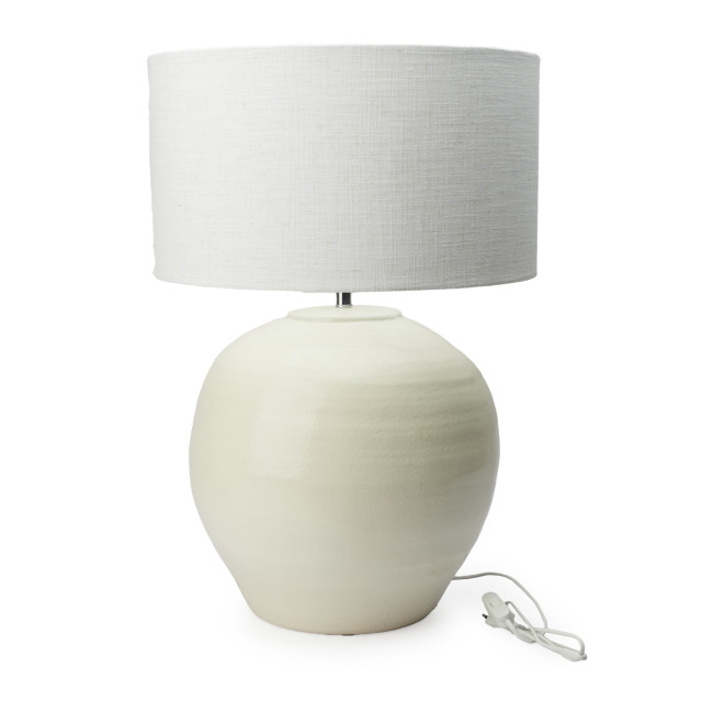 Humble & Mash Beacon Ceramic Table Lamp - White