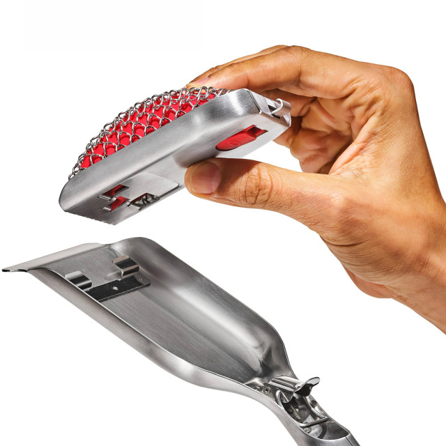 OXO Replacement Grill Brush Head for Bristle-Free Coiled Grill Brush