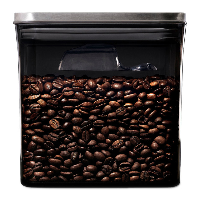 OXO Steel Coffee Pop Container with Scoop, 1.6L