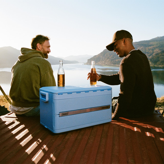 Coleman Snap and Go Collapsible Hard Cooler Box, 35L - Daydream