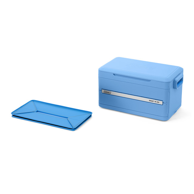 Coleman Snap and Go Collapsible Hard Cooler Box, 35L - Daydream