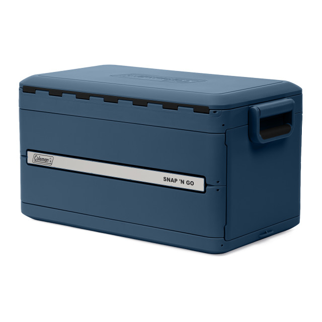 Coleman Snap and Go Collapsible Hard Cooler Box, 45L - Sapphire