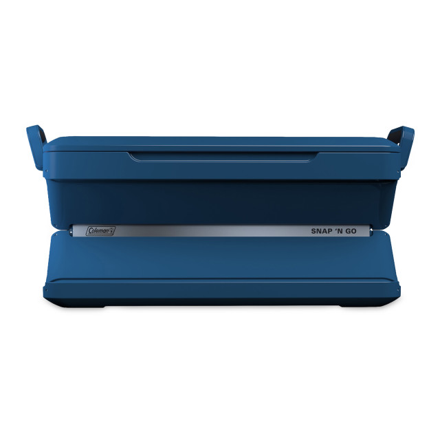 Coleman Snap and Go Collapsible Hard Cooler Box, 55L - Sapphire