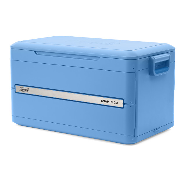 Coleman Snap and Go Collapsible Hard Cooler Box, 55L - Daydream