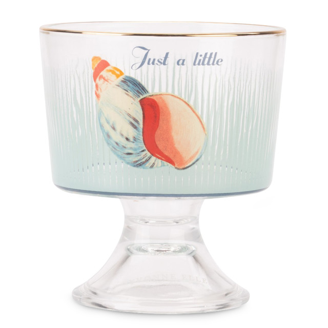 Yvonne Ellen Glass Footed Dessert Bowls, Set of 2