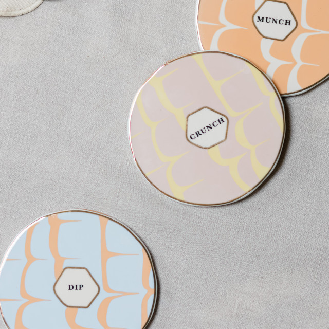 Yvonne Ellen Party Ring Coasters, Set of 4