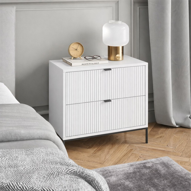 Native Decor Shelly Bedside Table