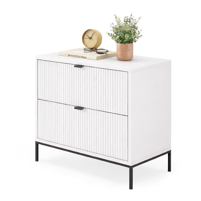 Native Decor Shelly Bedside Table