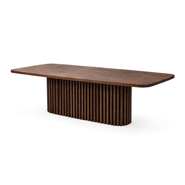 Native Decor Ndileka Slatted Dining Table - 10-Seater