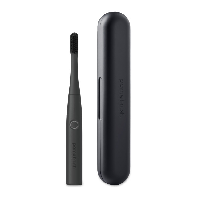 Pomadent Pomabrush Model 2.0 with UV Charging Case - Black
