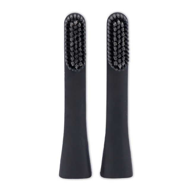Pomadent Pomabrush Advanced Brush Heads, Pack of 4 - Black