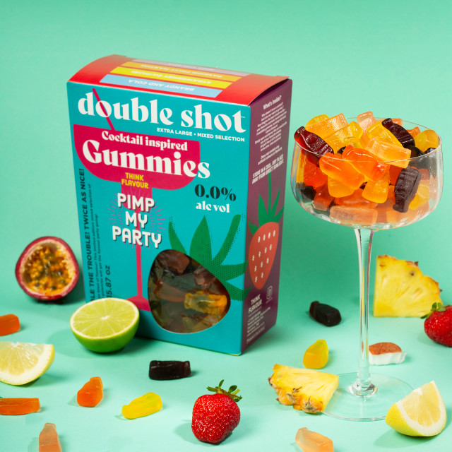 Pimp My Party Double Shot Cocktail Inspired Gummies, 450g