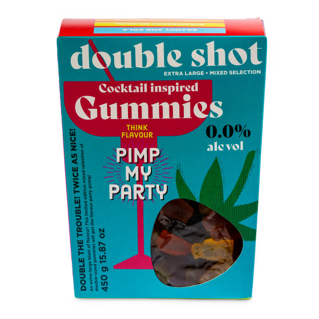 Pimp My Party Double Shot Cocktail Inspired Gummies, 450g