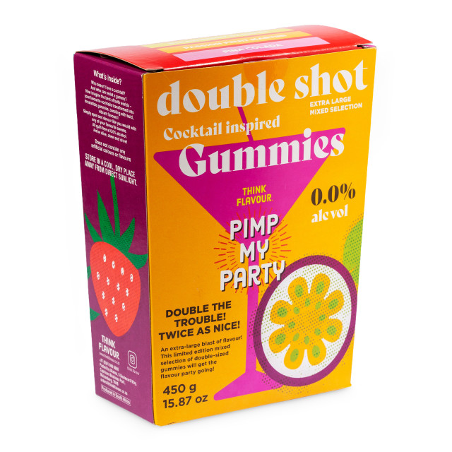 Pimp My Party Double Shot Cocktail Inspired Gummies, 450g