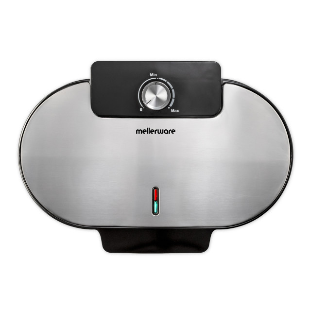 Mellerware  Dual Non-Stick Waffle Maker, 1400W