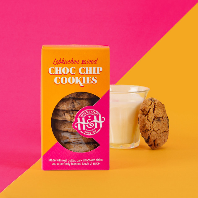 Harck & Heart Lebkuchen Spiced Chocolate Chip Cookies, 200g