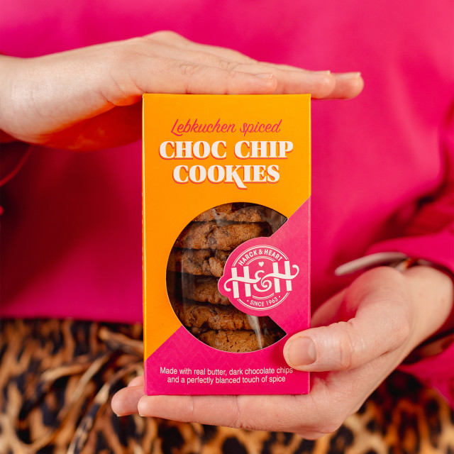 Harck & Heart Lebkuchen Spiced Chocolate Chip Cookies, 200g