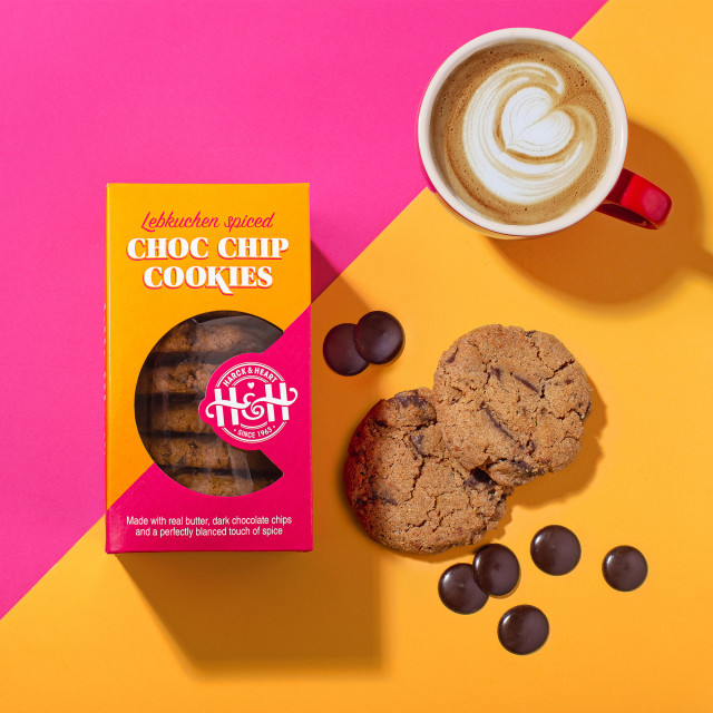 Harck & Heart Lebkuchen Spiced Chocolate Chip Cookies, 200g