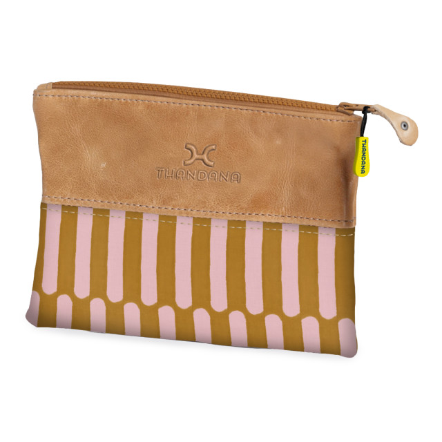 Thandana Laminated Fabric Pouch - Indie Sunset