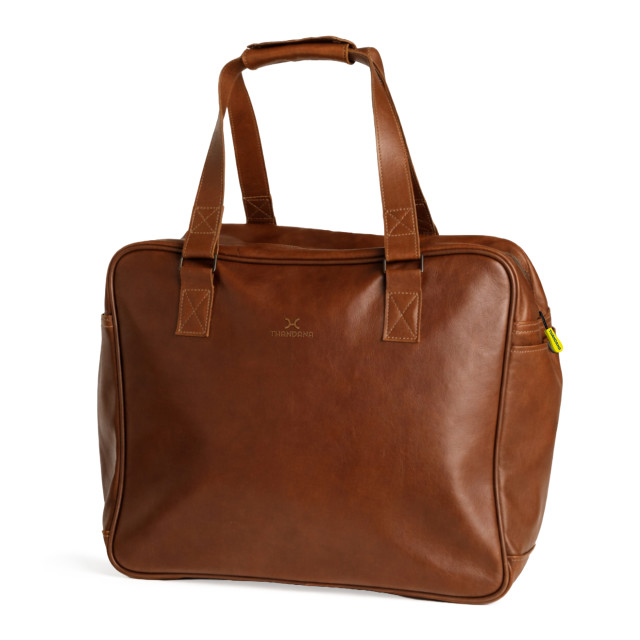 Thandana Large Weekender Bag - Tobacco Leather