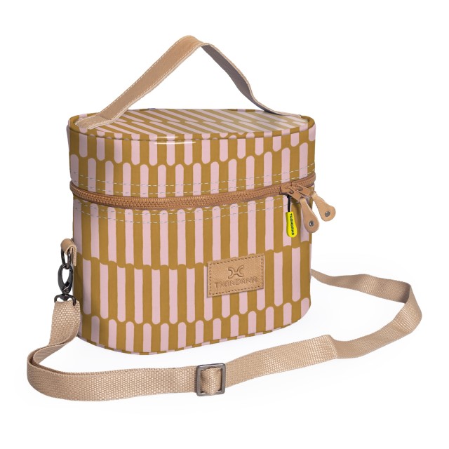 Thandana Bougie Laminated Fabric Vanity Bag - Indie Sunset