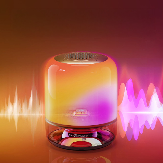 Govee Smart Table Lamp 2 Pro & Speaker Sound by JBL