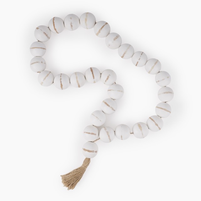 Thread Office Mango Wood and Jute Decor beads Objet