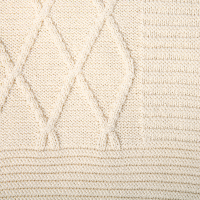 Haven & Hue Diamonds Knitted Throw, 130cm x 170cm