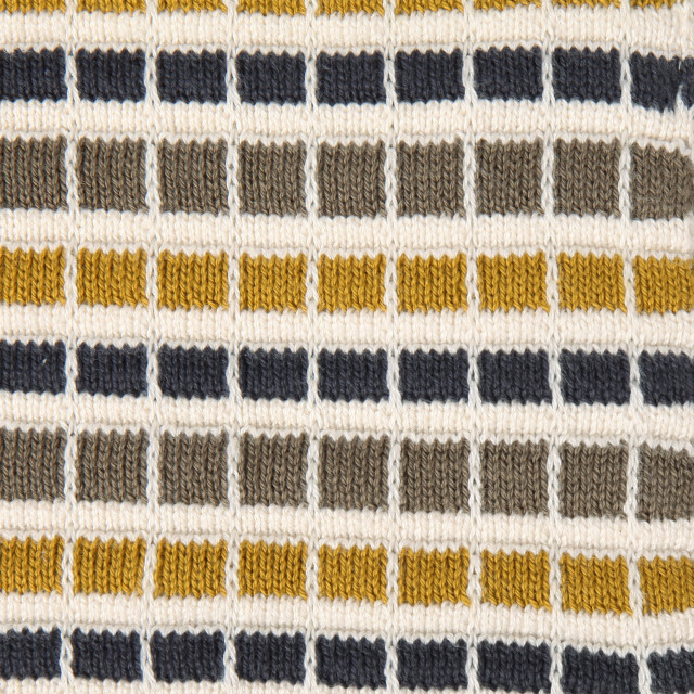 Haven & Hue Multi-Stripe Knitted Throw, 130cm x 170cm