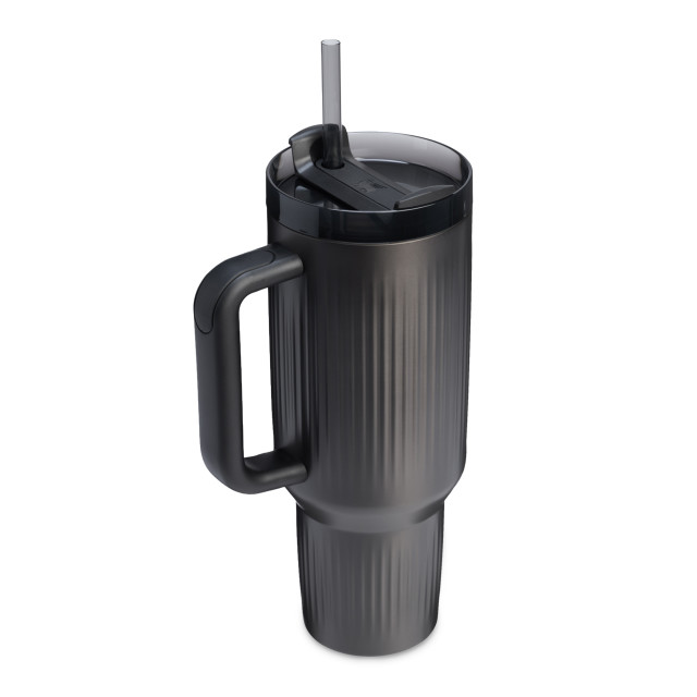 Stanley The Quencher H2.0 Fluted Tumbler, 1.18L - Black PVD