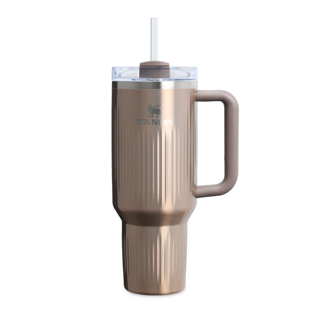 Stanley The Quencher H2.0 Fluted Tumbler, 1.18L - Pale Gold Shine