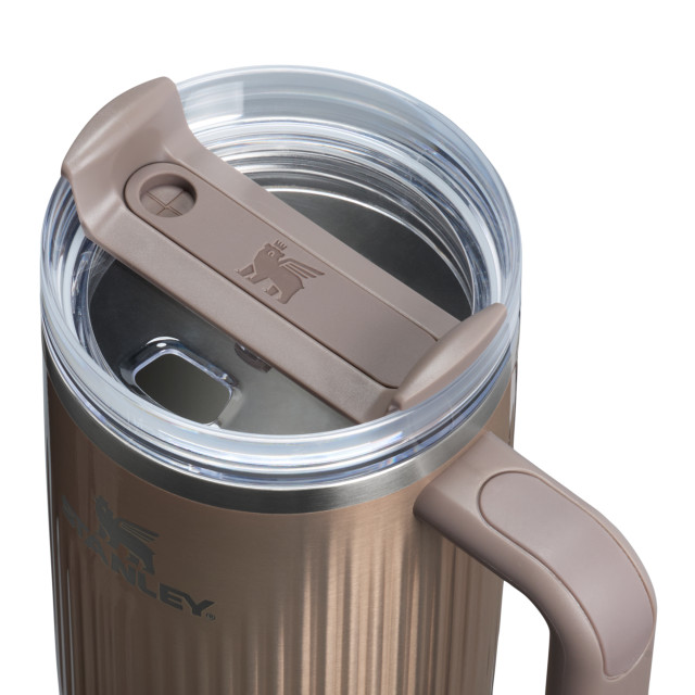 Stanley The Quencher H2.0 Fluted Tumbler, 1.18L - Pale Gold Shine