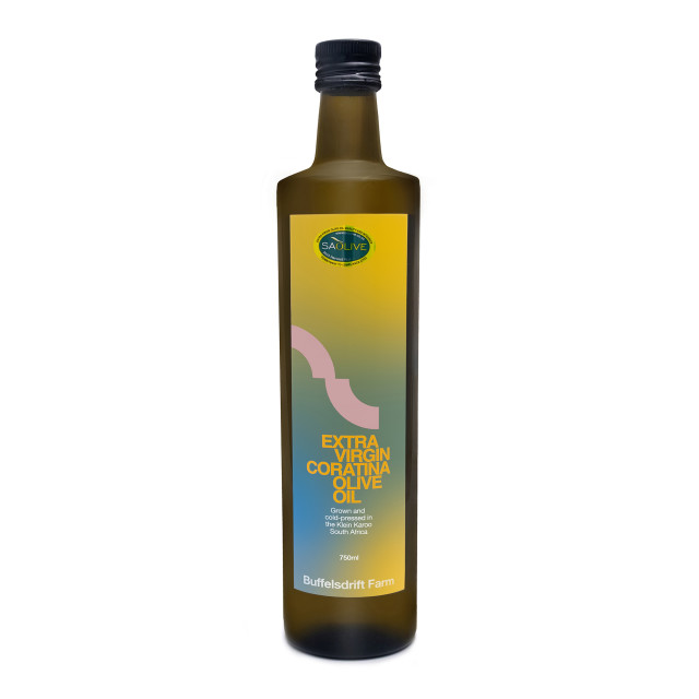 Buffelsdrift Farm Coratina Extra Virgin Olive Oil, 750ml