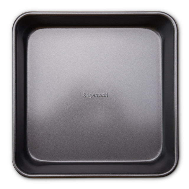 Sagenwolf Titanium Series Non-Stick Square Pan, 24cm top view