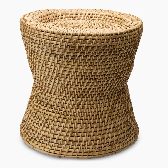 Thread Office Rattan Side Table