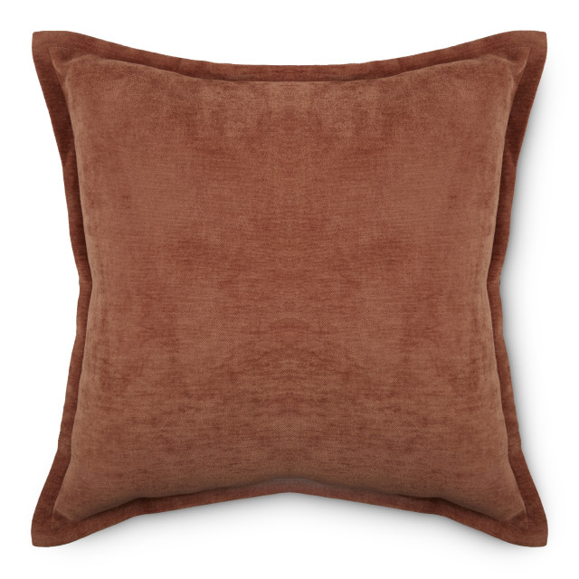 Humble & Mash Moretti Oxford Picante Scatter Cushion With Feather Blend Inner, 50cm x 50cm