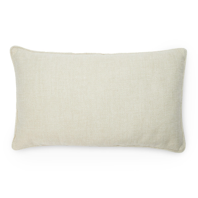 Humble & Mash Grounded Natural Scatter Cushion With Feather Blend Inner, 40cm x 70cm