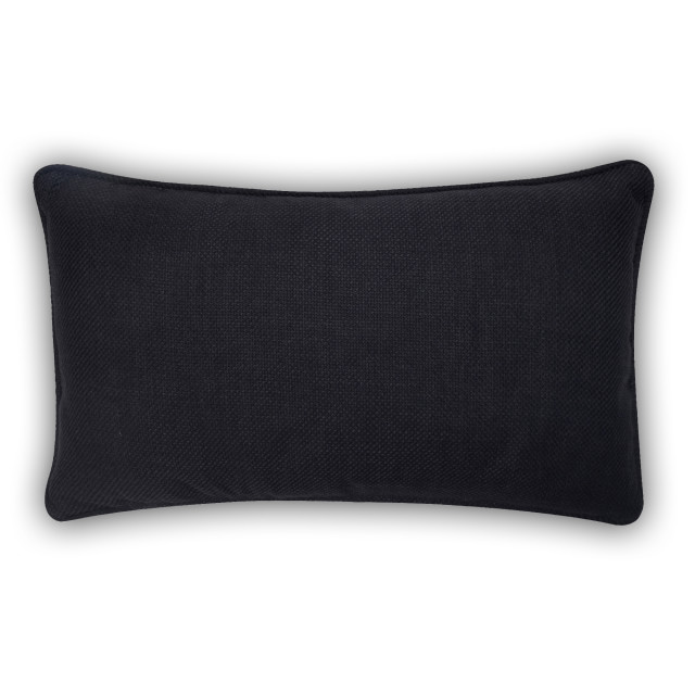 Humble & Mash Grounded Black Scatter Cushion With Feather Blend Inner, 40cm x 70cm