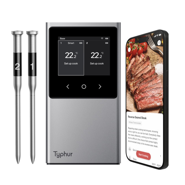 Typhur Sync Dual 2-Probe Wireless Meat Thermometer