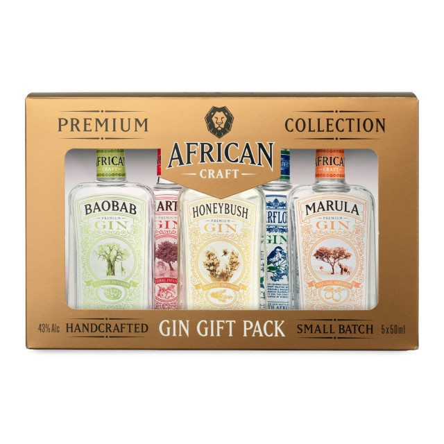 African Craft Premium Mini Gin Gift Set